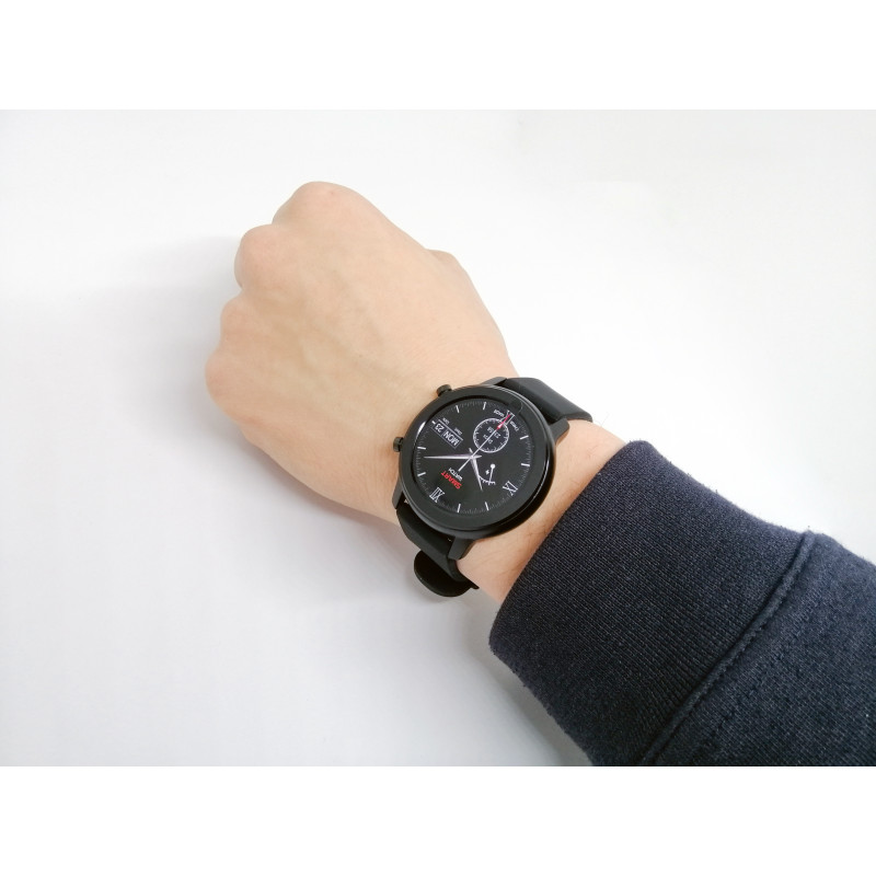 Розумний годинник Jiks Watch з пульсоксиметром (Чорний)