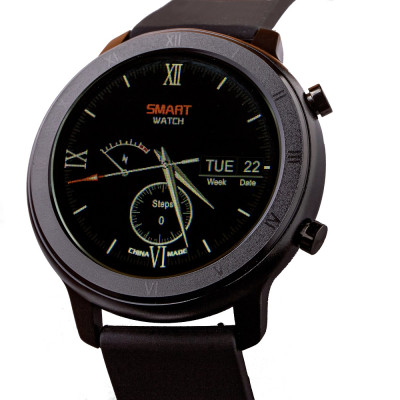 Розумний годинник Jiks Watch з пульсоксиметром (Чорний)