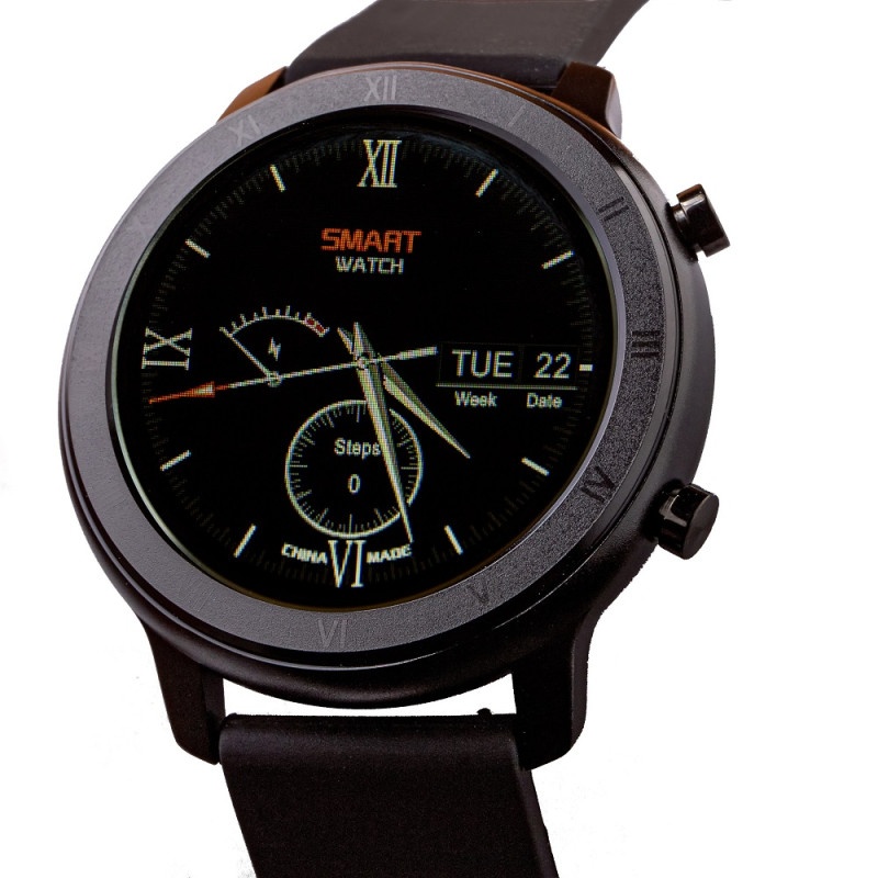 Розумний годинник Jiks Watch з пульсоксиметром (Чорний)