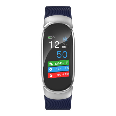 Розумний Фітнес Браслет Smart Band Supero Qw16 Original з тонометром (Синій)