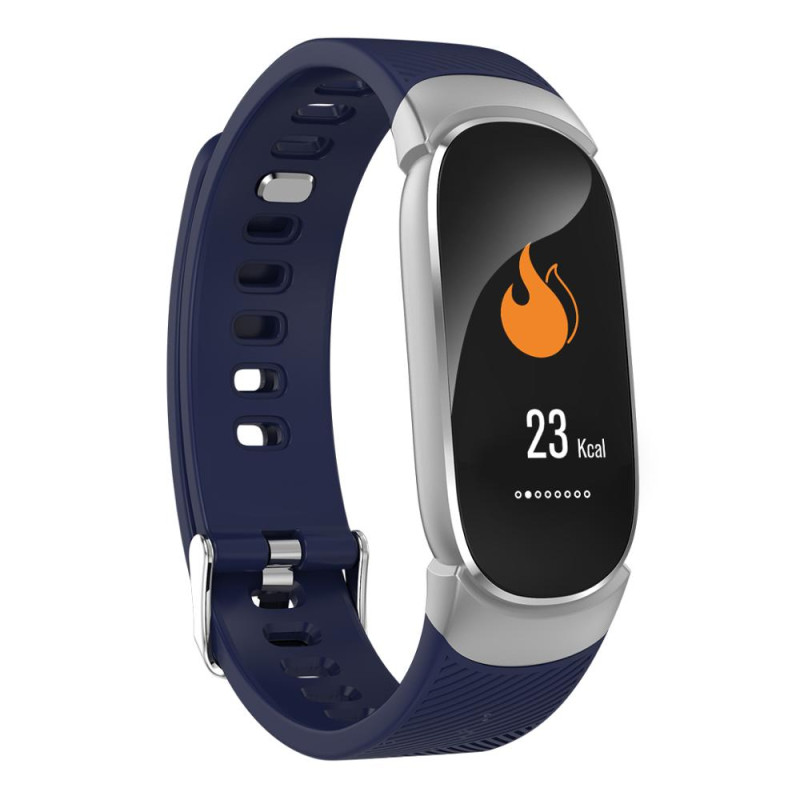 Розумний Фітнес Браслет Smart Band Supero Qw16 Original з тонометром (Синій)