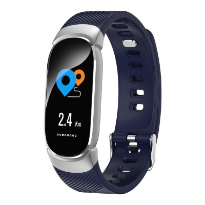 Розумний Фітнес Браслет Smart Band Supero Qw16 Original з тонометром (Синій)