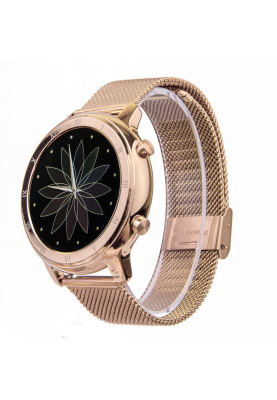 Розумний годинник Jiks Watch з пульсоксиметром (Рожево-золотий)