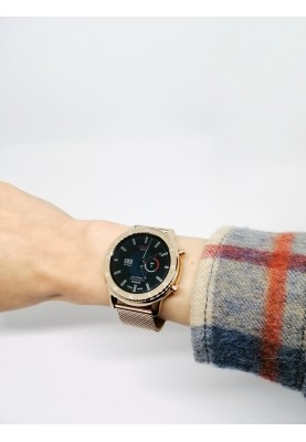 Розумний годинник Jiks Watch з пульсоксиметром (Рожево-золотий)