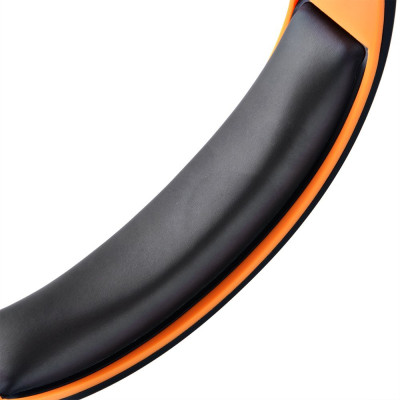 Бездротові Bluetooth навушники Kotion Each B3505 з автономністю до 10 годин (Чорно-помаранчевий)