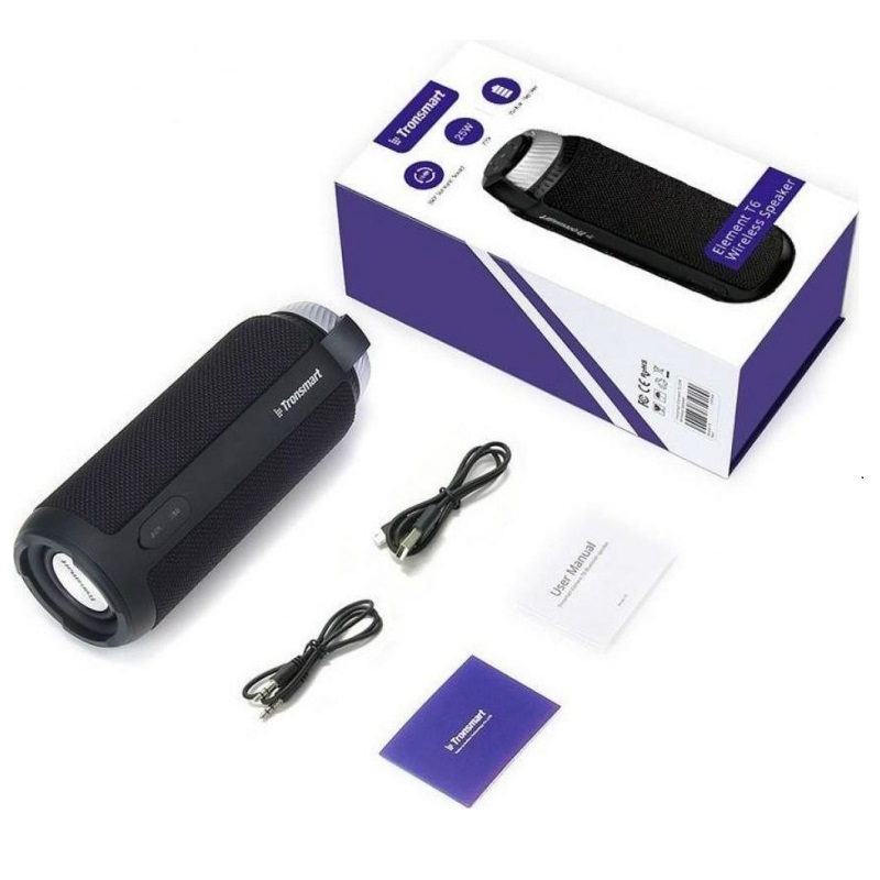 Бездротова колонка Tronsmart Element T6 (Чорний)