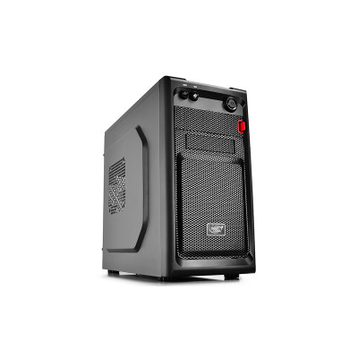 Корпус Deepcool SMARTER Minitower без БЖ mini ITX/microATX черн.,1x5.25",2x3.5,1*2.5"