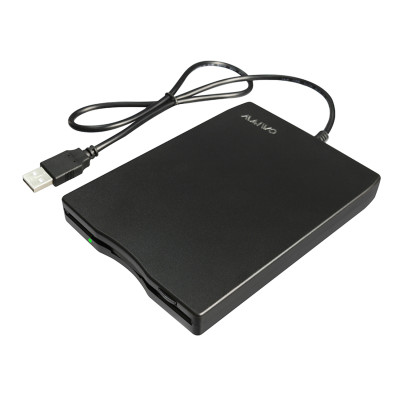Внешний портативный FDD-дисковод Maiwo USB, длина USB-кабеля 50 см, пластик