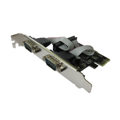 Контролер Dynamode RS232 (COM) 2 канала чіпсет WCH 382 PCI-E