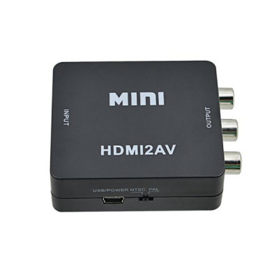 Адаптер STLab HDMI (HD 1080P) - AV/RCA/CVBS для підкл. Xbox360, PS3/4, PC/Laptop, TV/DVD