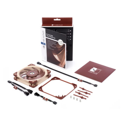 Вентилятор Noctua NF-A12x25 PWM для корпусу 120x120x25мм SSO2 450 - 2000 об/хв 18.8-22,6 дБ 4pin PWM