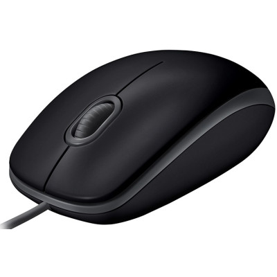 Миша провідна Logitech B110 Silent black(910-005508)