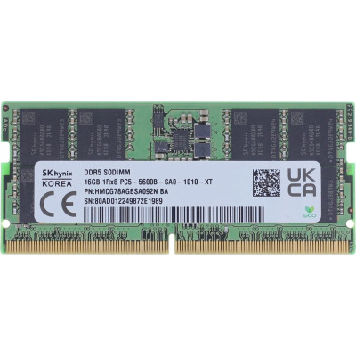 Модуль пам'яті SO-DIMM DDR5 16GB 5600 Hynix original C46