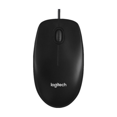 Миша провідна Logitech M100 Black (910-006652)