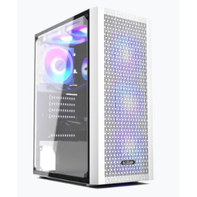 Корпус PcCOOLER CPS MA100 MESH білий ATX/Micro ATX/Mini-ITX без БП (LxWxH)360x200x446мм/