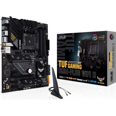 Материнська плата ASUS TUF GAMING B550-PLUS WIFI II (sAM4, AMD B550, PCI-Ex16)