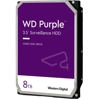 Жорсткий диск WD Purple 8TB/3.5/5640/256/S3.0 (WD85PURZ)