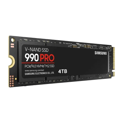 SSD M.2 NVMe 4TB Samsung 990 Pro Pascal TLC 7450/6900MB/s PCIe 4.0 (MZ-V9P4T0BW)
