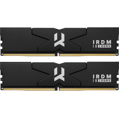 Модуль пам'яті DDR5 64GB (2x32GB) 6000 Goodram IRDM Black C30
