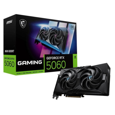 Відеокарта MSI GeForce RTX5060 GAMING 8G OC (V537-005)