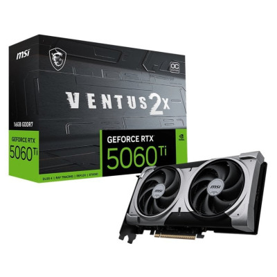 Відеокарта MSI GeForce RTX5060 Ti VENTUS 2X 16G OC PLUS (V535-005)