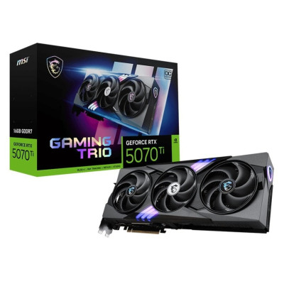 Відеокарта MSI GeForce RTX5070 Ti GAMING TRIO 16G OC (V531-240R)