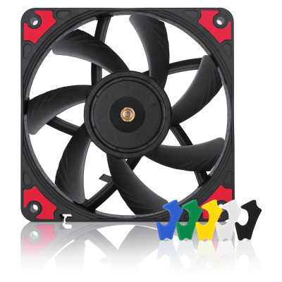 Вентилятор Noctua NF-A12x15 PWM Chromax для корпусу 120x120x15мм SSO2 450-1850 об/хв16.8 - 23,9 дБ