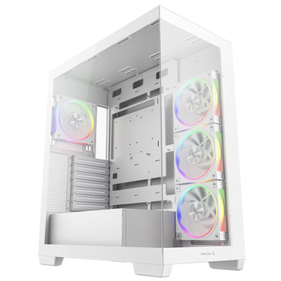 Корпус Deepcool CG580 4F V2 білий без БЖ ITX/Micro-ATX/ATX/MicroATX(rear connector)
