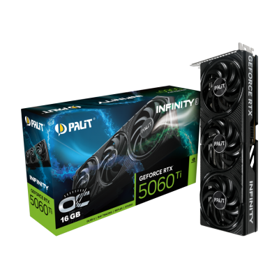 Відеокарта Palit GeForce RTX5060 Ti INFINITY 3 OC 16G