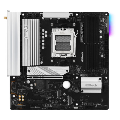 Материнська плата ASRock B850M PRO RS WIFI (sAM5, AMD B850, PCI-Ex16)