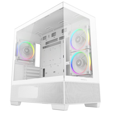 Корпус Deepcool CG380 3F білий Без БЖ ITX/Micro-ATX/Micro-ATX(Rear Connector); 2x3.5,2+3*2.5"