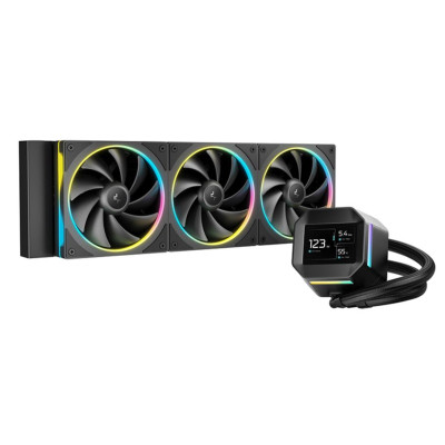 СРО Deepcool LM360 чорний Intel LGA1851/1700/1200/1151/1150/1155/AMD AM5/AM4