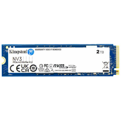 SSD M.2 NVMe 2TB Kingston NV3 SM2268XT 3D TLC 6000/5000MB/s