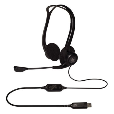Навушники з мікрофоном Logitech PC 960 USB (981-000100)