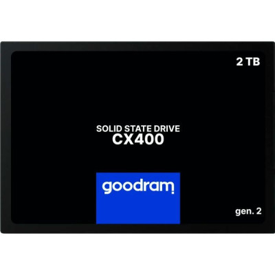 SSD 2,5 2TB Goodram CX400 Phison 3D TLC 550/500Mb/s