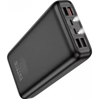 Зовнішній акумулятор (павербанк) Hoco DB81 Apollo 30000mAh 65W Black Зовнішній акумулятор (павербанк) Hoco DB81 Apollo 30000mAh 65W Black