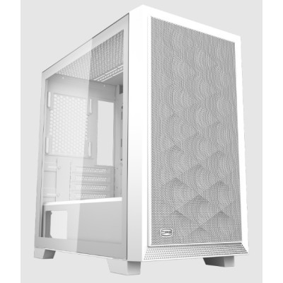 Корпус PcCOOLER CPS C3D310 білий Micro ATX/Mini-ITX без БП (LxWxH)406x220x410мм/