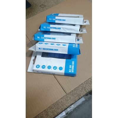 Кишеня Dynamode зовн. для M.2 SSD NVMe/SATA combo ч-з USB3.2 GEN2 Type-C безгвинт УПАК ПОШКОДЖЕНА