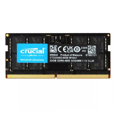 Модуль пам'яті SO-DIMM DDR5 32GB 4800 Crucial CL40