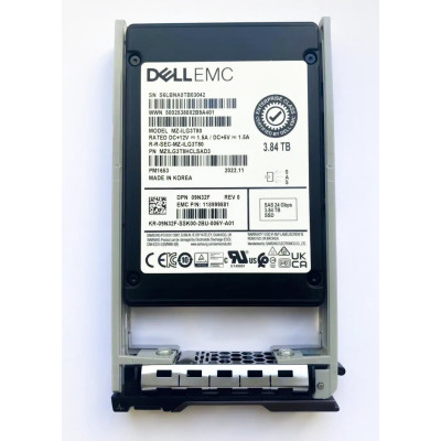 SAMSUNG PM1653 SSD 2.5" SAS 24Gbps 3,84TB MZILG3T8HCLSAD3 / MZ-ILG3T80 (брендований DELL 09N32F)