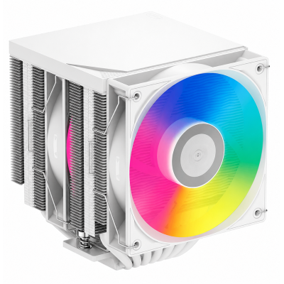 Охолоджувач для процесора PсCOOLER RT720 TC ARGB білий IntelLGA 115X/1200/1700/1851 AMD AM5/AM4