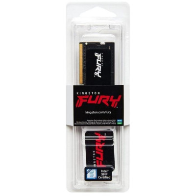 Модуль пам'яті SO-DIMM DDR5 16GB 5600 Kingston Fury Impact C40 (KF556S40IB-16) запечатаний