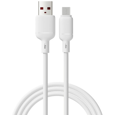 Дата кабель WIWU C086 Stellar USB to MicroUSB 2.1A (1m) White Дата кабель WIWU C086 Stellar USB to MicroUSB 2.1A (1m) White