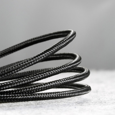 Дата кабель Baseus Cafule USB to MicroUSB Cable 2.4A (1m) (CAMKLF-B) Сірий / Чорний
