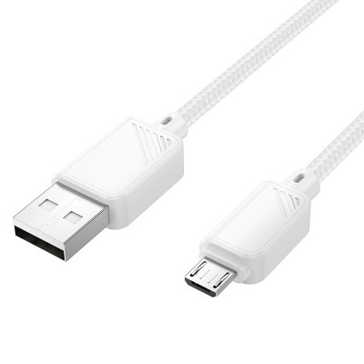 Дата кабель Hoco X113 Beneficio USB to MicroUSB (1m) White Дата кабель Hoco X113 Beneficio USB to MicroUSB (1m) White