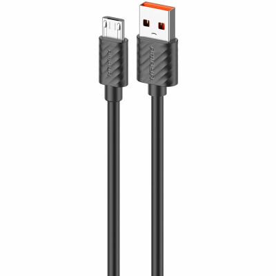 Дата кабель Amaya M77 USB to MicroUSB 2A (1m) Black