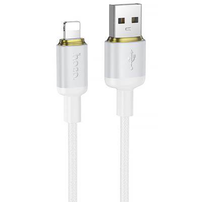 Дата кабель Hoco X128 Benefit USB to Lightning 12W (1m) White