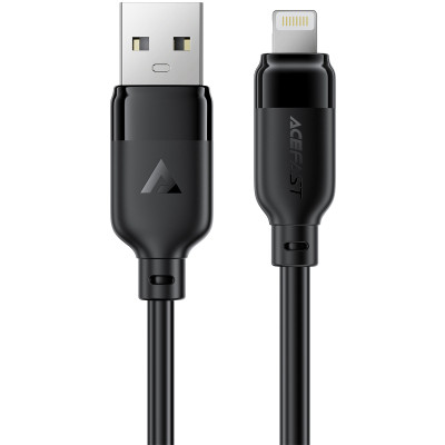 Дата кабель Acefast C16-06 USB to Lightning 2.4A (2m) Black