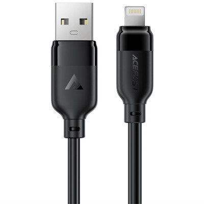 Дата кабель Acefast C16-02 USB to Lightning 2.4A (1.2m) Black