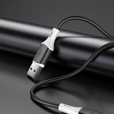 Дата кабель Borofone BX79 USB to Lightning (1m) Чорний